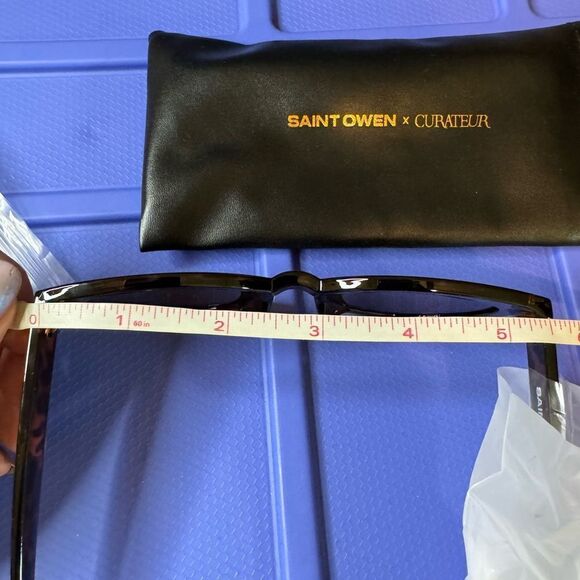 NWT Saint Owen X Curateur Wylde Tortoise Sunglasses - Picture 10 of 10